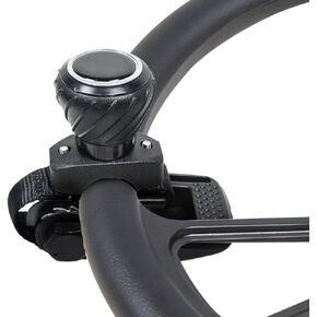 Steering Wheel Knob Spinner Suicide Knob Fit for Steering Wheel, for Cars, Semi Truck, Forklifts, Tractors, Boat, and Golf Cart