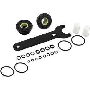 HS5157 Front Mount Hydraulic Steering Cylinder Seal Kit with Pin Wrench,Fit for HC5340, HC5341, HC5342, HC5343, HC5344, HC5345, HC5346, HC5347, HC5348, HC5358, HC5365, HC5375, HC5394, etc