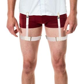 Men's Shirt Stays/holder for Tucking, Garter and holder, Securing Shirt Position for Men