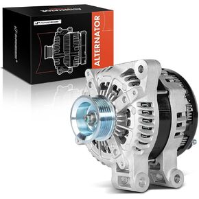 A-Premium Alternator Compatible with Cadillac XTS 2013-2019, 3.6L, 12V 220A 6-Groove Pulley Clockwise, Replace# 104210-6771, 1042106771