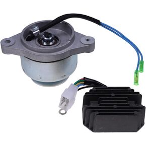 Alternator Regulator 15533-64600 H1550-64600 15531-64017 Compatible With Kubota B1750D B1750E B1750HST-D B1750HST-E G2000 G3200 G4200 G5200
