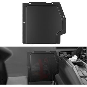 Can Am X3 Battery Cover, Plastic Black Battery Cover Plate for Can Am Maverick X3 / X3 MAX 2017-2025 All Models Accessories
