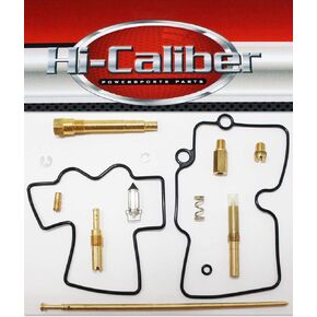 Hi-Caliber Powersports Parts Carburetor Carb Rebuild Kit for 2006-2009 Honda TRX 450R & 2012-2014 TRX 450ER Sportrax ATVs 450 R ER