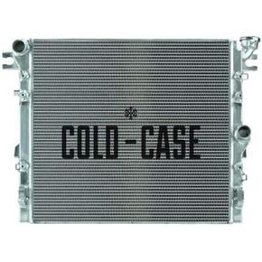 COLD CASE RADIATORS-MOJ995 07-17 Jeep Wrangler JK Radiator - Silver