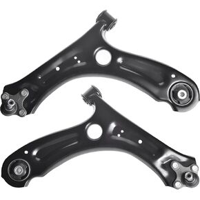 2PCS Front Lower Control Arm and Ball Joint Assembly Compatible with 2011-2018 VOLKSWAGEN Jetta K621949 K621950
