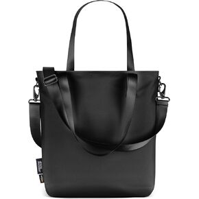 Simple Modern Tote Bag for Women | Water-Resistant Laptop Purse with Zipper for Travel, School, Work | Small Medium & Large