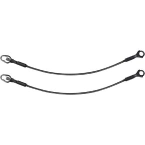 BACKVOLT 1 Pair 22’’ Tailgate Support Cable Liftgate Compatible with Ford F150 F250 F350 1987-1997 Replacement for F7TZ-9943052-A F7TZ-9943053-A