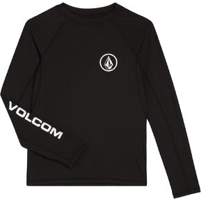 Volcom Boys Swim Shirt - UPF 50+ Long Sleeve Rash Guard for Boys - Quick Dry Kids Swimwear Sun Protection Swim Shirts in Kuwait