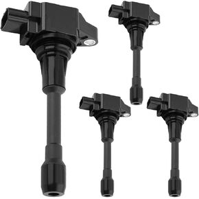 UF549 Ignition Coil Pack 22448ED000 Set of 4 Fit For Nissan Sentra,Altima,Versa,Rogue,Cube,Urvan,NV200,Pathfinder 2007-2015&INFINITI QX60 2014 2015 1.6L 1.8L 2.0L 2.5L L4