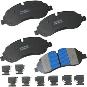 Bendix Premium SBM1774 Semi-Metallic Front Brake Pads for Ford Transit 2019-2017, Transit-150 2021-2015, Transit-250 2021-2015, Transit-350 2021-2015, Transit-350 HD 2023-2015