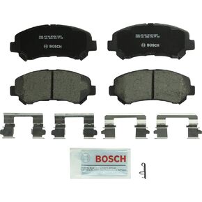 BOSCH BP1338 QuietCast Premium Organic Disc Brake Pad Set - Compatible With Select Nissan Juke, Maxima, Sentra, Rogue, Rogue Select, X-Trail; Suzuki Kizashi; FRONT