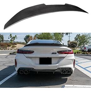 Carbon Fiber Rear Trunk Spoiler Lid Wing Fit for BMW 8 Series G15 840i Coupe 2019+