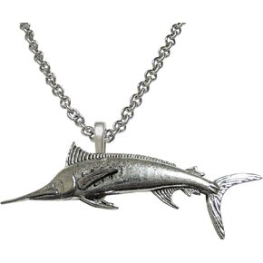 Kiola Designs Marlin Sail Fish Pendant Necklace