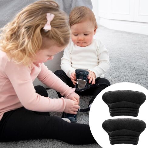Heel Pads for Shoes, 6 Pairs Heel Grips Shoe Heel Inserts for Shoes Too Big Soft Heel Cushion Pads Shoe Filler Inserts Heel Guards Liners for Loose Shoes Heel Slipping Rubbing Improve Shoe Fit in Saudi Arabia