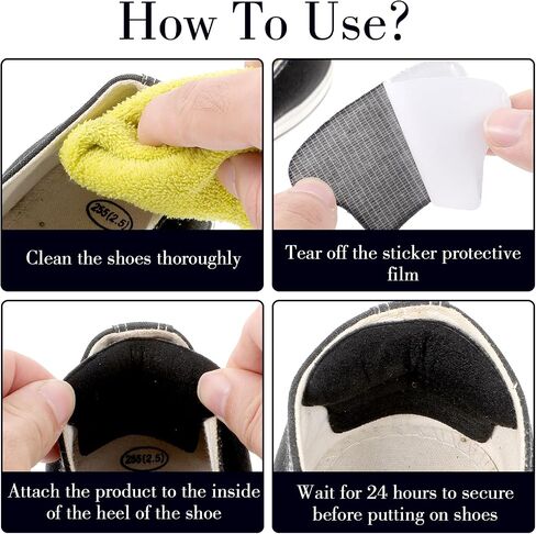 Heel Pads for Shoes, 6 Pairs Heel Grips Shoe Heel Inserts for Shoes Too Big Soft Heel Cushion Pads Shoe Filler Inserts Heel Guards Liners for Loose Shoes Heel Slipping Rubbing Improve Shoe Fit in Saudi Arabia