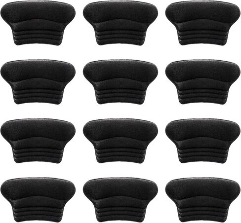 Heel Pads for Shoes, 6 Pairs Heel Grips Shoe Heel Inserts for Shoes Too Big Soft Heel Cushion Pads Shoe Filler Inserts Heel Guards Liners for Loose Shoes Heel Slipping Rubbing Improve Shoe Fit in Saudi Arabia