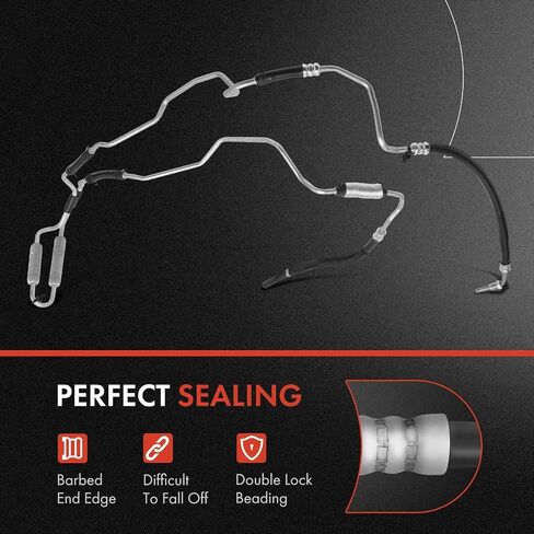 A-Premium Power Steering Hose Return Hose Line Assembly Compatible with Chevrolet Equinox 2008-2009 & Saturn Vue 2008-2010 & Pontiac Torrent 2008-2009, Replace# 25955019 in Saudi Arabia