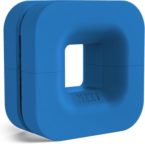 NZXT Puck - إدارة الكابلات وسماعة الرأس - حجم صغير - بناء سيليكون - مغناطيس قوي للتركيب على حافظة الكمبيوتر - أحمر in Kuwait