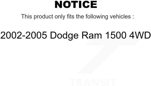 ممتص الصدمات الأمامي 78-37208 بديل لـ 2002-2005 دودج رام 1500 4WD in Kuwait