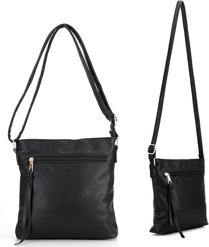 Women's Crossbody Bag Purse with Adjustable Shoulder Strap,Vegan Leather Travel Accessory for Women in Saudi Arabia