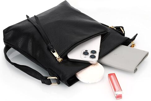 Women's Crossbody Bag Purse with Adjustable Shoulder Strap,Vegan Leather Travel Accessory for Women in Saudi Arabia