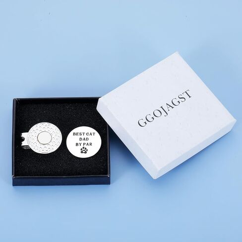 Dog Dad Gift Best Dog Dad by Par Golf Ball Marker for Men with Magnetic Hat Clip Stocking Stuffers for Christmas Birthday Gifts for Dog Lover Golf Accessories Gift for Dog Dad Funny Golf Lover Gift in Saudi Arabia