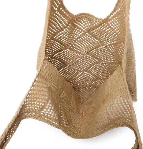 Crochet Tote Bags Summer Beach Bag for Women Vacation Mesh Knit Bag Hippie Bag in Saudi Arabia