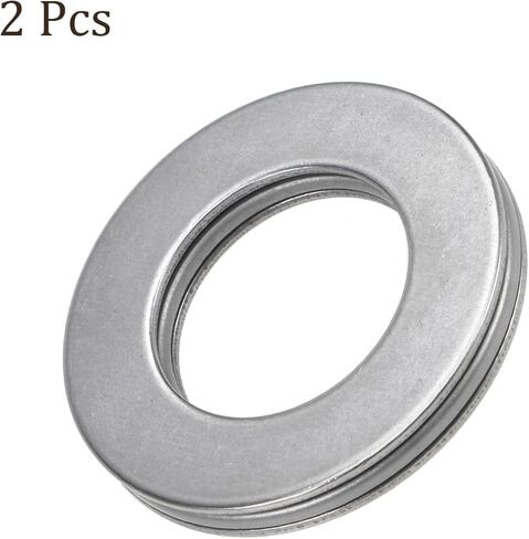 5pcs AXK2035 Thrust Needle Roller Bearings - [20mm x 35mm x 2mm] with Washer for Conveying Equipment Use, Chrome Steel in Saudi Arabia