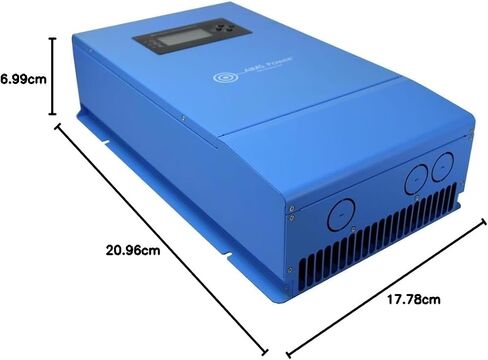 Aims Power SCC30AMPPT 30 AMP Solar Charge Controller, 12V or 24 Volt Solar Systems; 4 Stage Charging; Battery Type Selector; Stackable; Over Temp Protection in Kuwait