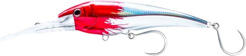Nomad Design DTX Minnow with Patented Autotune System - Distressed Baitfish Swimming Action, Hydrospeed Belly Eyelet for Faster Trolling, BKK Diablo in Saudi Arabia
