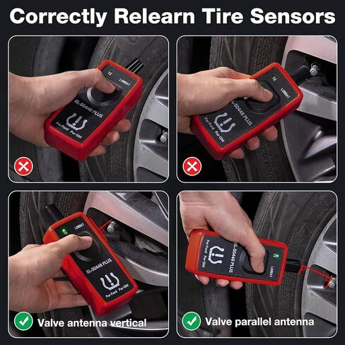 EL-50448 TPMS Relearn Tool for GM, TPMS Reset Tool, Tire Pressure Monitoring System Sensor Activation TPMS Tool for Chevy, for Buick, for Opel, for Cadillac and More Vehicles 2006-2023 in Saudi Arabia