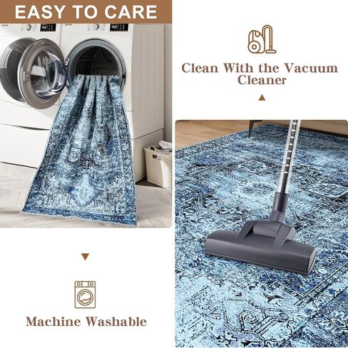 سجادة صغيرة قابلة للغسل مقاس 2 × 4 - سجادة عداء غير قابلة للانزلاق لمدخل الحمام والمطبخ، سجادة باب داخلية سجادة رمادية لغرفة النوم في الممرات (كريمي، 2x4 قدم) in Kuwait