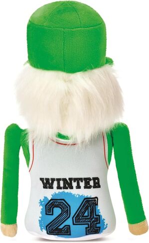 iscream + Corey Paige Designs Holiday Hoops Plush 8" Ballin' Basketball Embroidered Accent Pillow Buddy in Kuwait