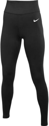 بنطال ضيق Dri-FIT Team One من Nike للسيدات (أسود/أبيض، X-Large) in Saudi Arabia