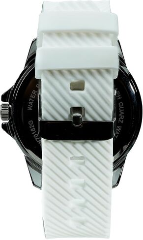 Men's Skull Watch with Stackable Bracelet Set, Silicone Band in Kuwait