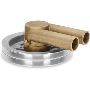 21214596 Raw Seawater Pump for Volvo Penta Dual V-Belt Pulley 4.3L 5.0L 5.7L Engines, 21214596 Water Pump Replace 21214596 3858229 3812697 3862487, 21214596 Crankshaft Mounted Seawater Pump in Kuwait