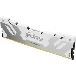 Kingston FURY Renegade White 16GB 7200MT/s CL38 DDR5 DIMM | Overclocking | Intel XMP 3.0 | Single Module | KF572C38RW-16