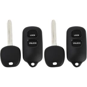 X AUTOHAUX 2 Set 315MHz HYQ12BAN Keyless Entry Remote Ignition Transponder Key Fob for Toyota Tundra 2003-2006 for Toyota RAV4 2001-2005 67 Chip 2 Set