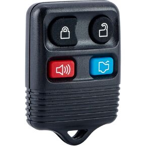 Replacement For 1998 - 2009 Ford TAURUS 4 Button Remote Keyless Entry Key Fob w/FREE DIY Programming Guide