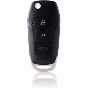 Smart Car Key Fob Replacement for Ford F-150 F-250 F-350 2015-2019 Keyless Entry Remote Control Flip Key Fob N5F-A08TAA;164-R8130