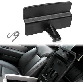 Center Console Seat Lid Latch, Center Console Jump Seat Lid Latch Black, Compatible with Ford 2010-2018 F150 F-150 Replace OE BL3418672A66 BL34-18672A66 BL34-18672-A66