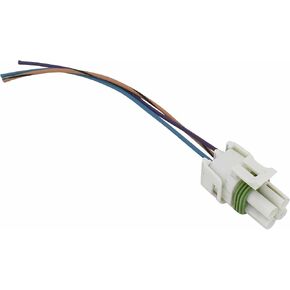 ICT Billet Wire Connector Pigtail Compatible with GM 700R4 Torque Converter Clutch TCC Solenoid Compatible with Vehicles Camaro C1500 K1500 1984-1993 OEM Tooling WPTCC10