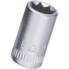 262512 1/4" Dr. 3/8" Double Square Hand Socket
