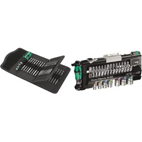 Wera - 5059297001 Kraftform Kompakt 62 Bitholding Screwdriver and Pouch Set, 33-Pieces