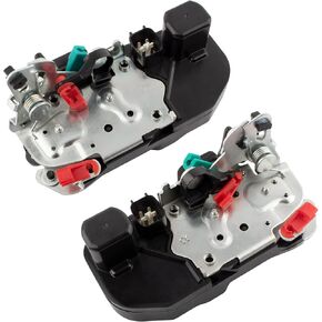 BOXI 2Pcs Rear Left & Right Side Door Latch & Lock Actuator Assembly Fit for Dodge Ram 1500 2500 3500 4500 5500 2003 2004 2005 2006 2007 2008 2009 2010 | Replace 931-644 931-645 55276795AB 55276795AC