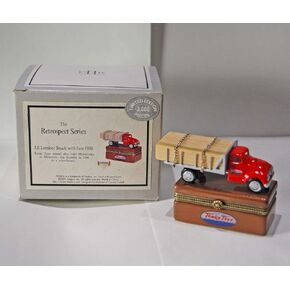 Midwest PHB Tonka Toys Lumber Truck Hinged Trinket Box PHB Midwest of Cannon Falls