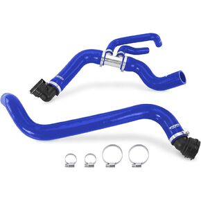 Mishimoto MMHOSE-F50-15BL Silicone Radiator Hose Kit, Compatible With 2015-2017 Ford F-150 5.0L V8, Blue