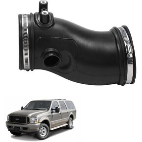 3C3Z-9C623-AA Engine Air Intake Hose Compatible with 2003-2007 Ford F-250/F-350/F-450/F-550 Super Duty & E-350/E-450 6.0L, Air Cleaner Inlet Duct Hose Replaces OEM # 3C3Z9C623AA
