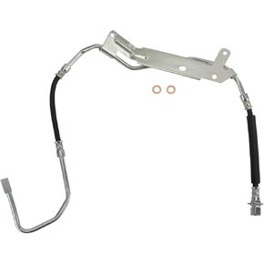 TRQ Front Left Brake Hose Drivers Side Compatible with 2003-2004 Dodge Dakota 2003 Durango