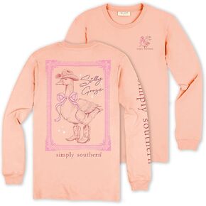 Simply Southern Silly Goose - Country - Adult Long Sleeve